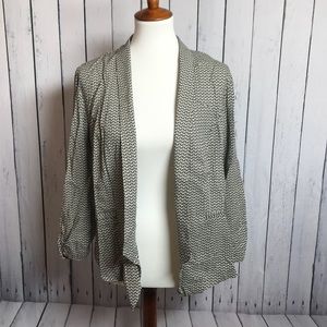 Maurice’s Black & White Lightweight Blazer